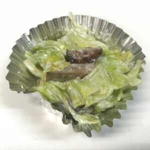 材料２つ★キャベツとベーコンのレンジ蒸し